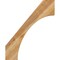 Ekena Millwork 4"W x 28"D x 34"H Westlake Rough Sawn Knee Brace, Western Red Cedar BRC04X28X34WTL00RWR - alternate 3